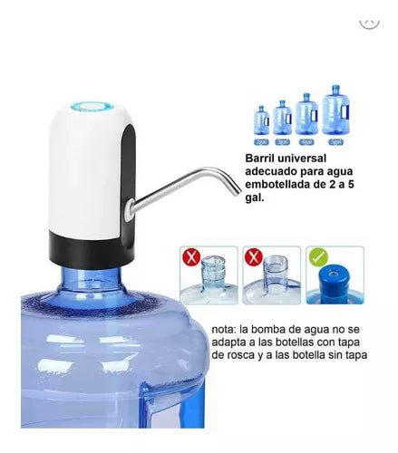 DISPENSADOR DE AGUA PARA BOTELLÓNELÉCTR