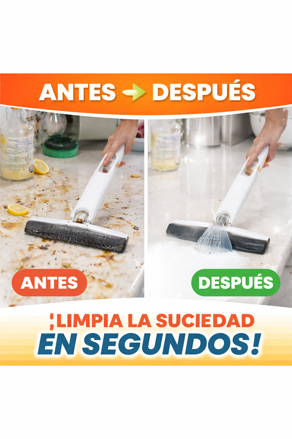 🧹 Mini Trapeador Portátil — Limpia Sin Balde, Sin Esfuerzo, Sin Ensuciarte