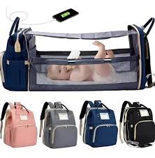 Mochila Maternal con Cambiador Portátil | Bolso Bebé Organizado